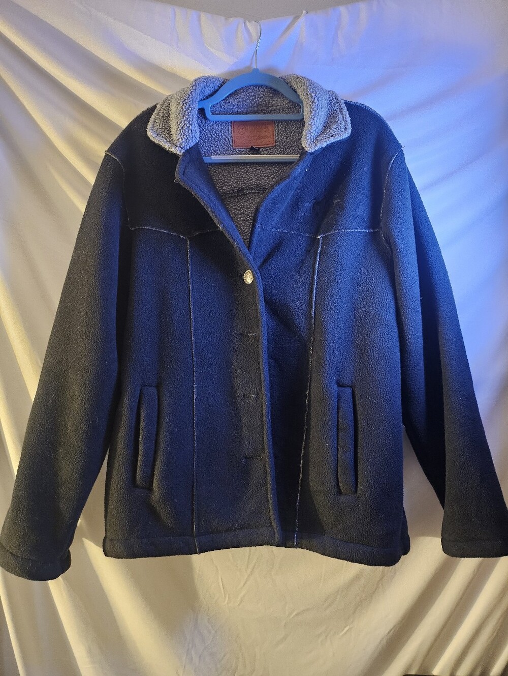 Outback Trading Co Women's Alpine Ponies Parka Lg Black